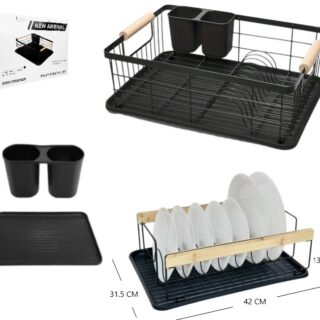 ESCURRIDOR SECA PALTOS DE ACERO YM04