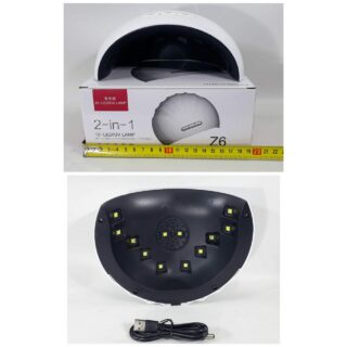 CABINA 12 LED PARA UÑAS 36W