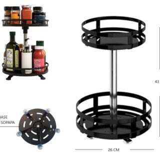 ORGANIZADOR MULTIUSO GIRATORIO