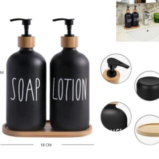 DISPENSER JABON LIQUIDO X2 500ML