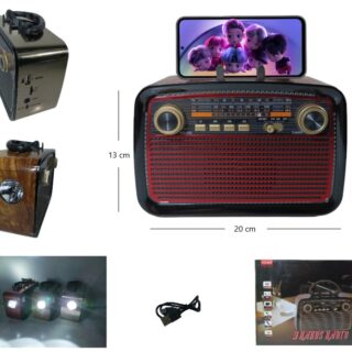 RADIO AM/FM 3PLG 3 BANDAS BLUETOOH