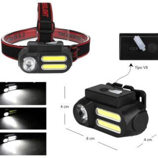 LINTERNA MINERA DUAL LIGHT