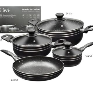 SET DE OLLAS ANTIADHERENTE 7PCS.