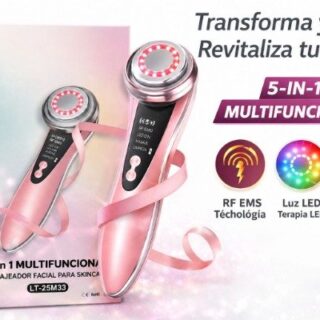 masajeador facial radioterapia 5 en 1 MC679