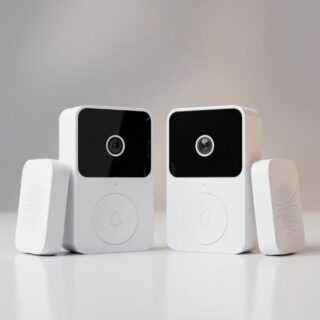 Timbre portero con camara inalambrico recargable C-K1137