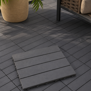 Piso baldosa de PVC símil madera DL2173