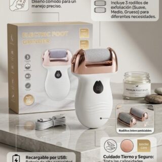 Removedor exfoliador quita callos eléctrico recargable S25-485