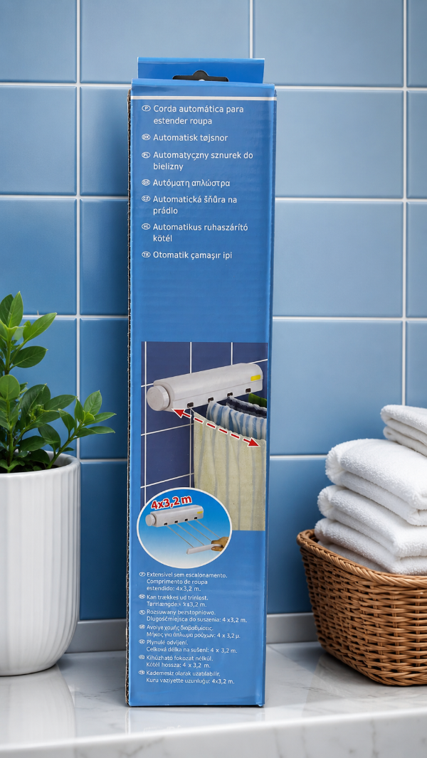 TENDER ROPA RETRACTRIL 3.2M 4 HILOS