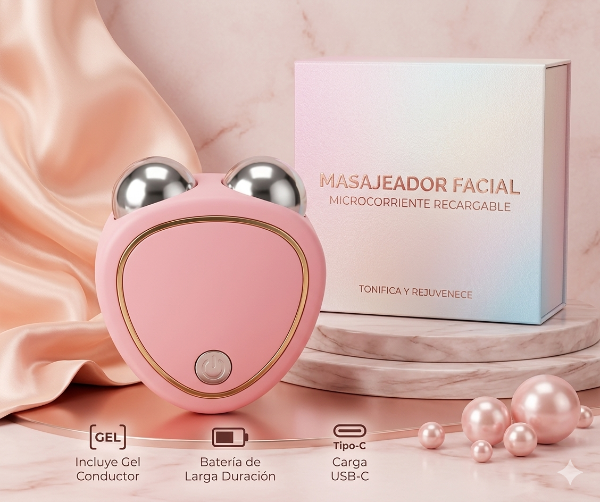 Masajeador facial microcorriente recargable YS25-3