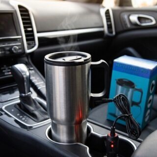 Vaso térmico calentador con enchufe para auto