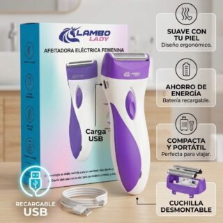 Afeitador femenina USB recargable S25-427