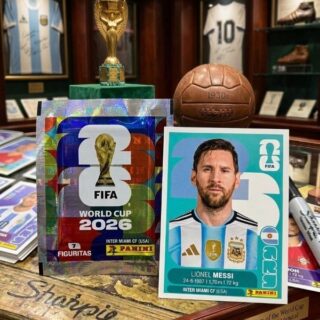 Paquete figuritas panini Mundial 2026