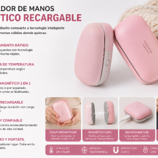 Calentador de manos magnético recargable S25-619