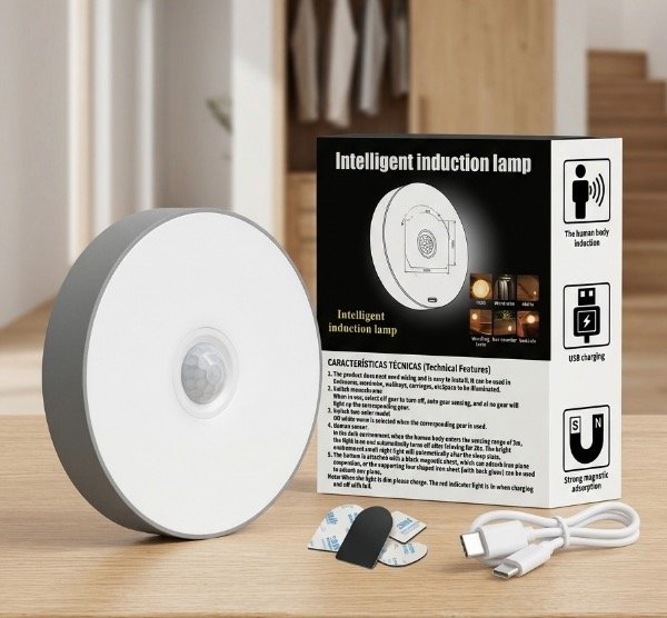 Luz inteligente con sensor recargable S25-511