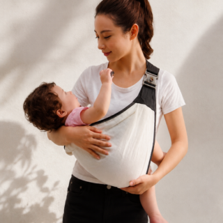 Mochila porta bebé ergonómica DL1257