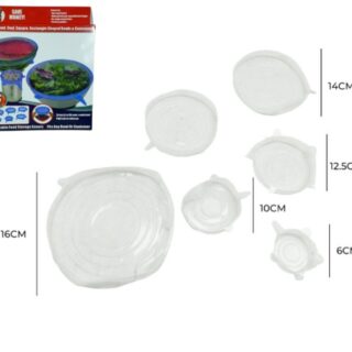 KIT DE TAPA X6 UNIDADES DE SILICON GN-006T