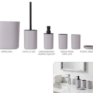 SET ORGANIZADOR DE BAÑO 6PCS