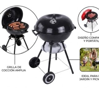 PARRILLA DE CARBONO PORTATIL