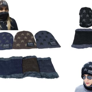 GORRO CORDERITO + CUELLO UNISEX HT-25131
