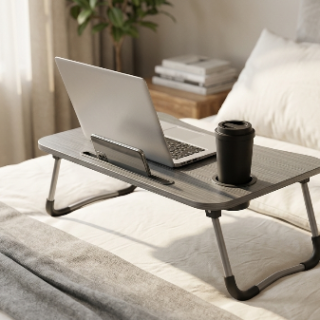 Mesa plegable con porta vaso DL2197