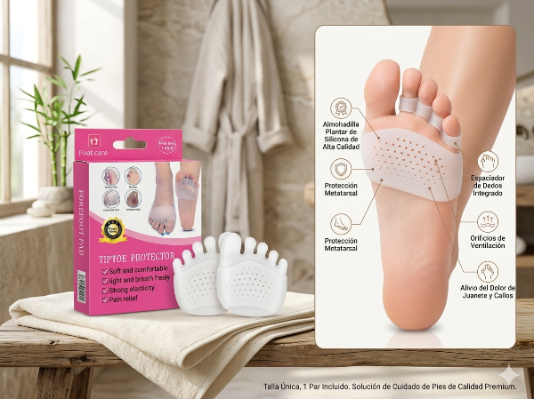 Almohadilla plantar de silicona para pies S25-119