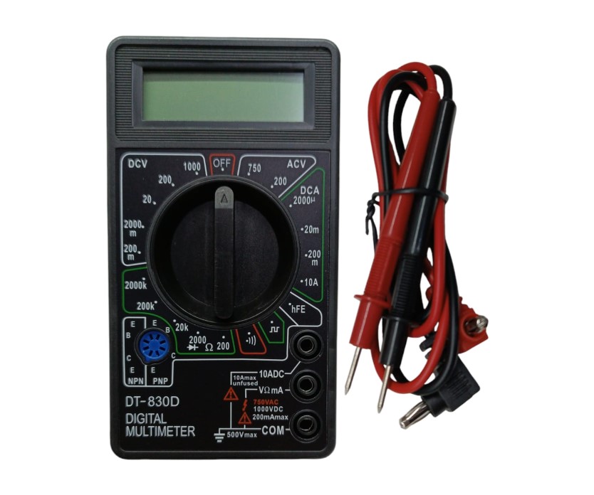 TESTER NOGA DIGITAL DT-830D AMARILLO