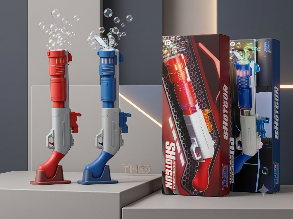 Escopeta burbujero shotgun (azul y rojo)