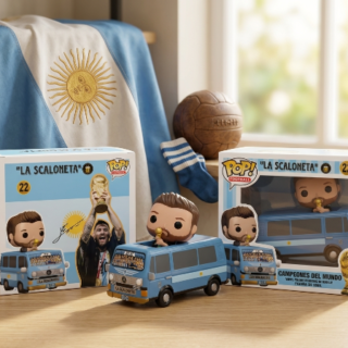 Autobús con muñeco Funko pop versión LA SCALONETA 22612