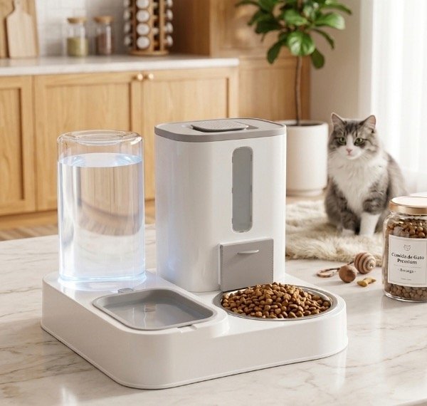 Comedero bebedero automático para mascotas DL2241