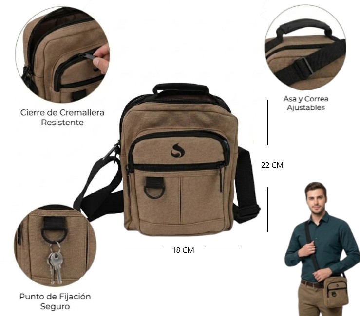 MORRAL BOLSO CRUZADO