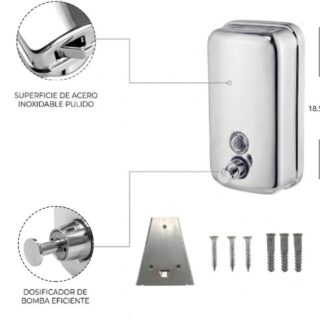 DISPENSER DE JABON LIQUIDO 800ML