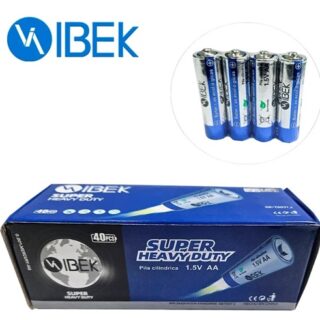 PILAS IBEK AAx 40 UNIDADES