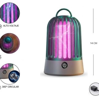 LAMPARA MATAMOSQUITO TIPO FAROL