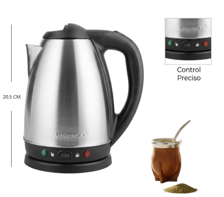 JARRA PAVA ELECTRICA CORTE MATE 1.8LT WINCO