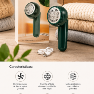 Saca pelusa eléctrico recargable MQ927