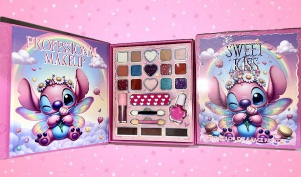 Kit de maquillaje infantil stitch C1426