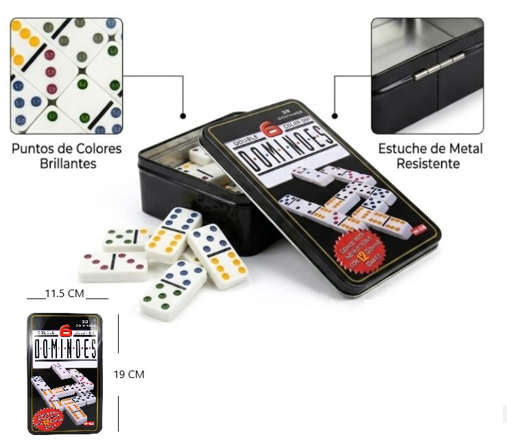 JUEGO DE DOMINO 28 PCS