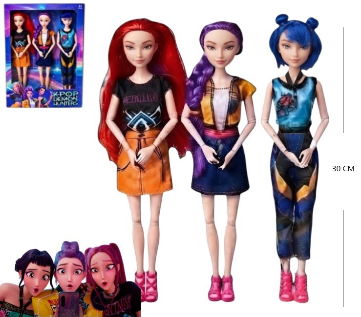 MUÑECA ARTICULADA KPOP DEMON HUNTERS