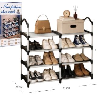 ORGANIZADOR DE ZAPATOS DOBLE 4 NIVELES