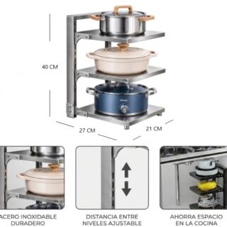 ORGANIZADOR DE COCINA ARMABLE