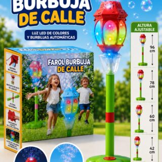 BURBUJERO FAROL DE LUZ RECARGABLE ________________