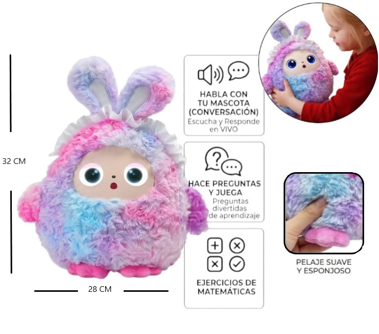 PELUCHE INTERACTIVO LEDODO IA FYF126-011