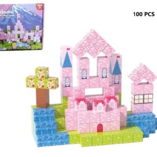 BLOQUES MAGNETICOS DE CONSTRUCCION 100PCS