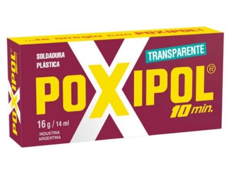 POXIPOL TRANSPARENTE 10min