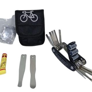 KIT DE REPARACION DE BICI CON ESTUCHE MELECH-289