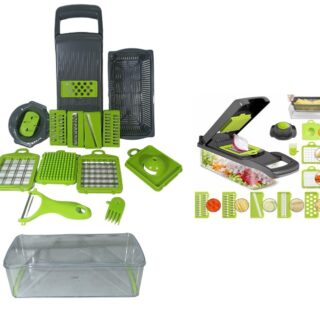 RAKA1 MANDOLINA PICADOR DE VERDURAS 16PCS