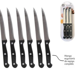SET DE CUCHILLOS X6 UNDS