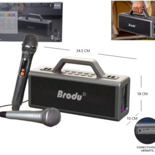 PARLANTE BT/SD/USB 3PLG X2
