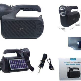PARLANTE BT 3PLG CON LINTERNA
