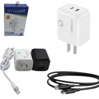 CARGADOR ULTRA RAPIDO 150W QC/PD
